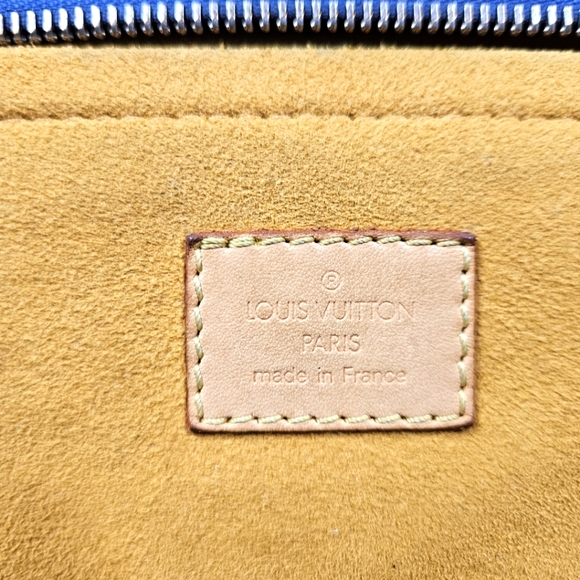 Auth LOUIS VUITTON Neo Speedy Denim Jean Handbag - Picture 16 of 17